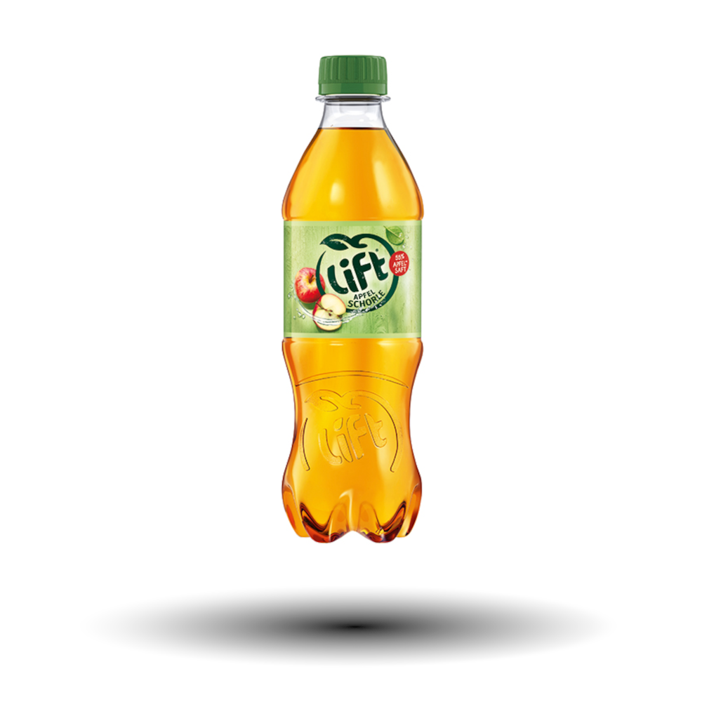 Lift Apfelschorle 0,5l (Inkl. 0,25€ Pfand)