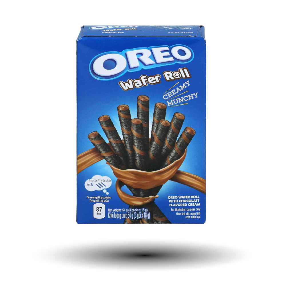 Oreo Wafer Roll Chocolate 54g