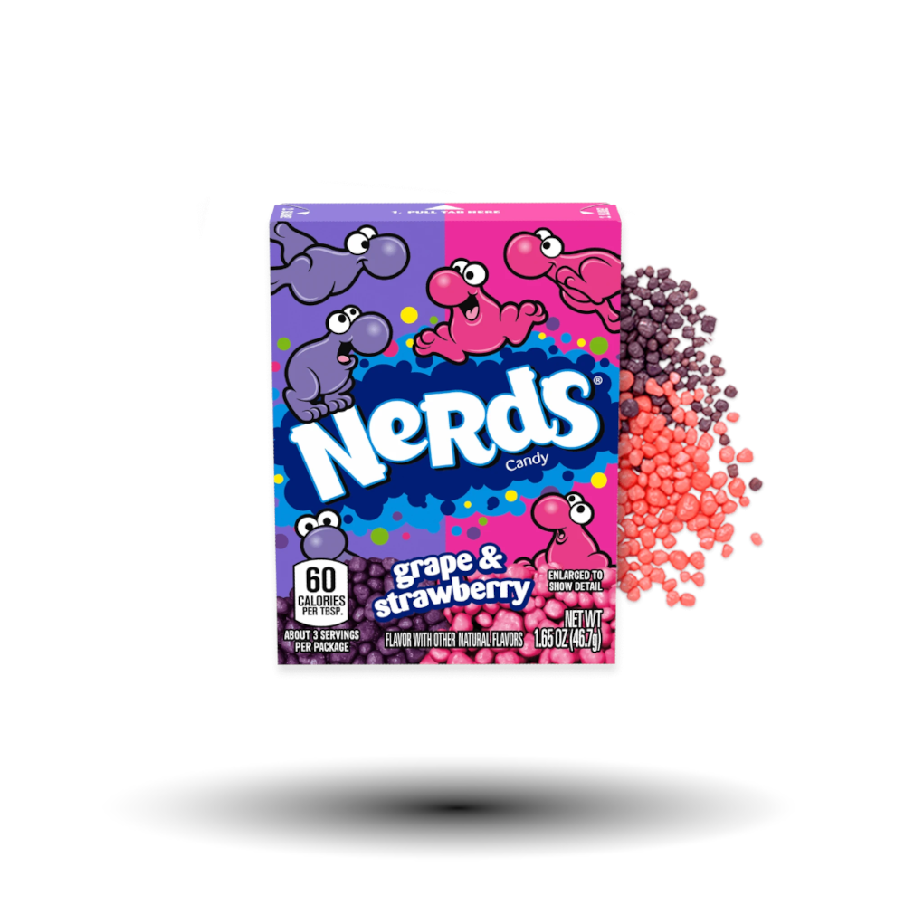 Nerds Grape & Strawberry 46,7g