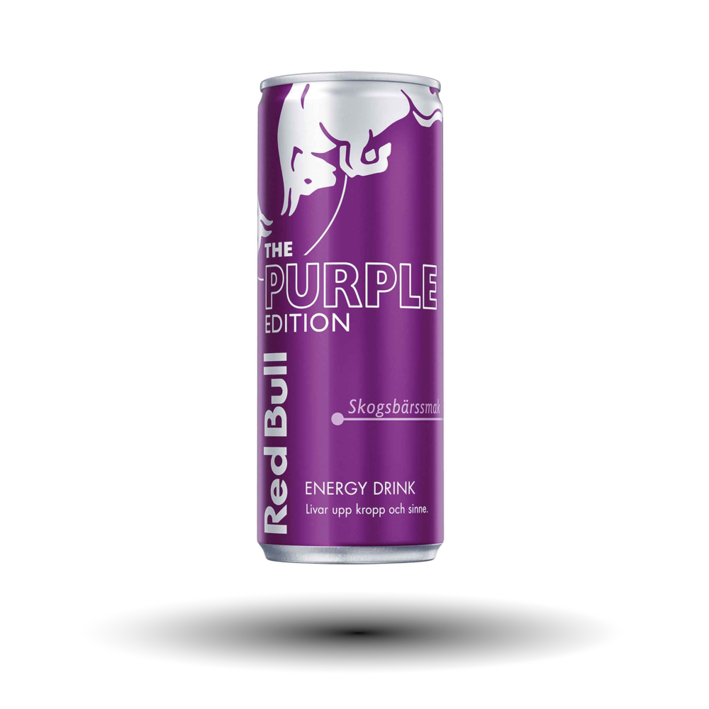 Red Bull Purple Edition Waldbeere (mit Zucker) Skogsbär 250ml