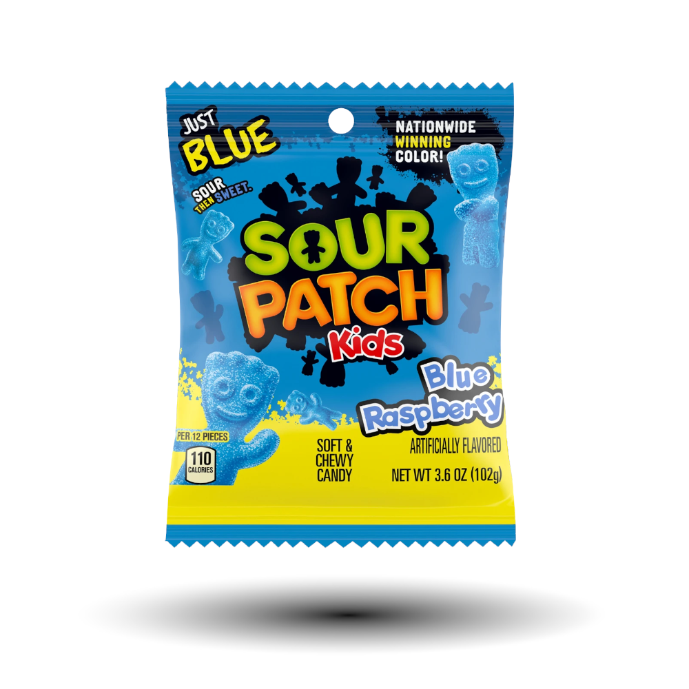 Sour Patch Kids Blue Raspberry (102g)