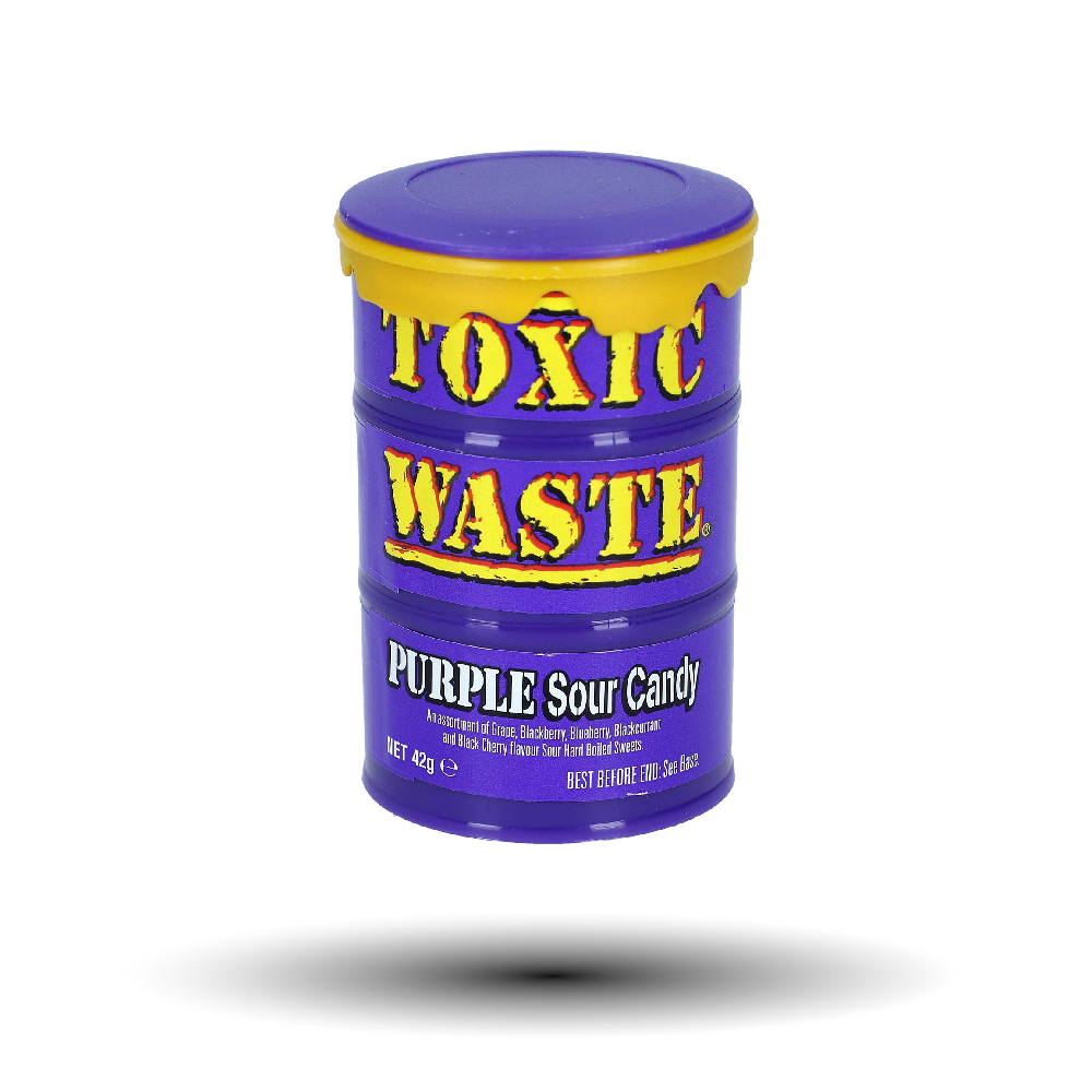 Toxic Waste Purple Sour Candy 42g